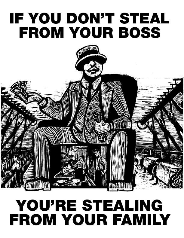 Photo of ‘If You Don't Steal from Your Boss’ front side